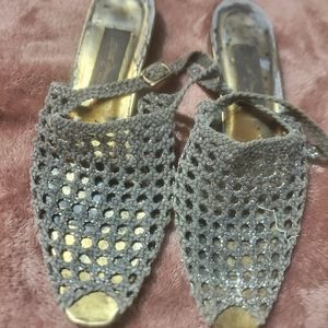 Silver Sandals